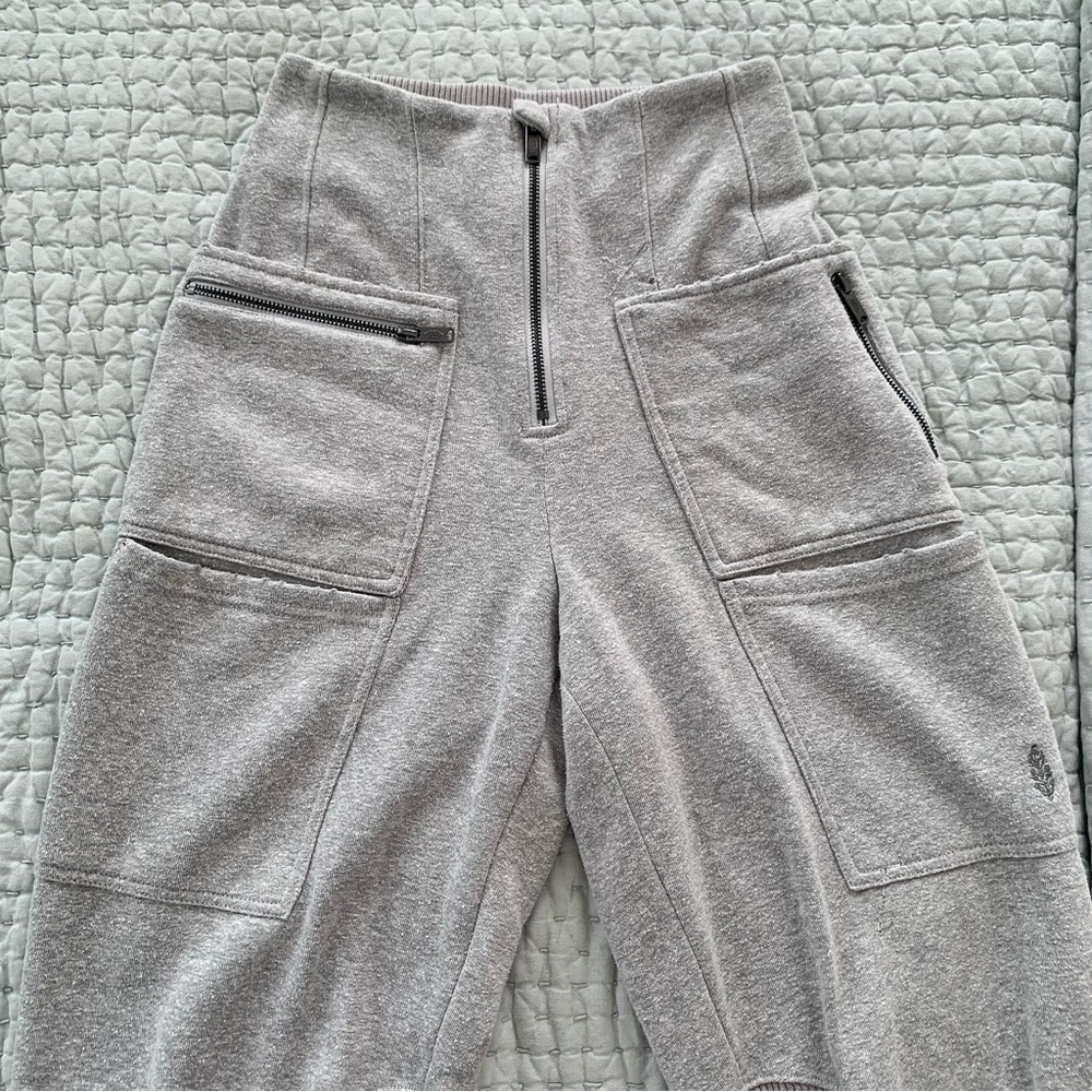 Free People Movement Break Away Pant Gray Sweatpants - Picture 9 of 15